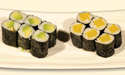 Avocado Roll and Oshiko Roll